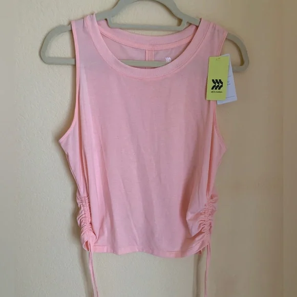 All In Motion Active Cinched Tank Peach Size Large New with Tags - Picture 1 of 2